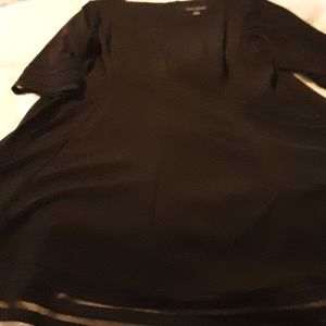 Plus size black dress